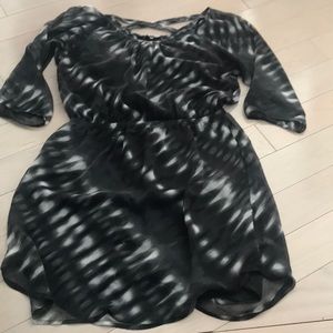 Express Black Fade Dress Size M